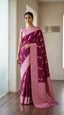 Banaras Silk Saree Red