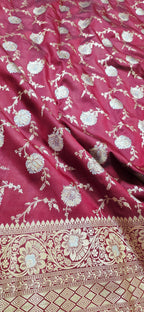 Banaras Katan Silk Brown