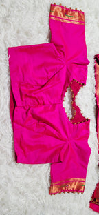 Banaras Silk Saree pink