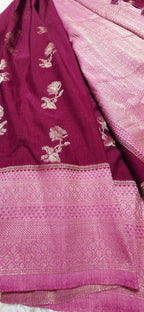 Banaras Silk Saree Red