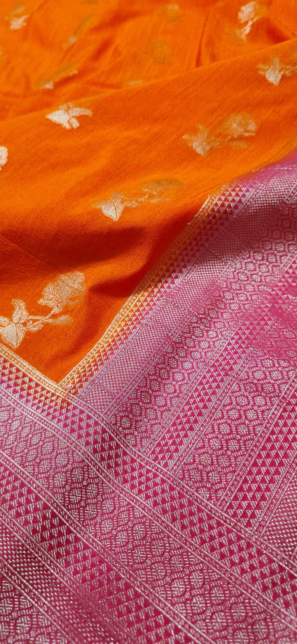 Banaras Silk Saree Red