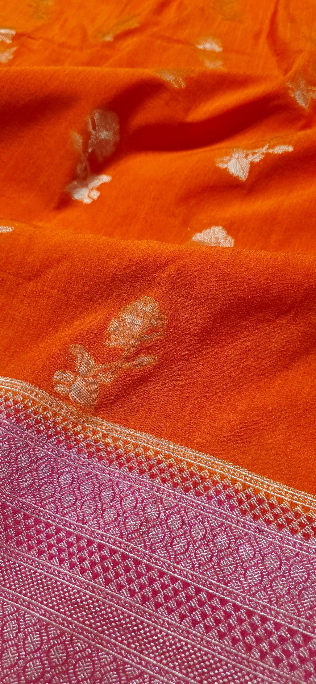 Banaras Silk Saree Red