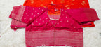 Banaras Silk Saree Red