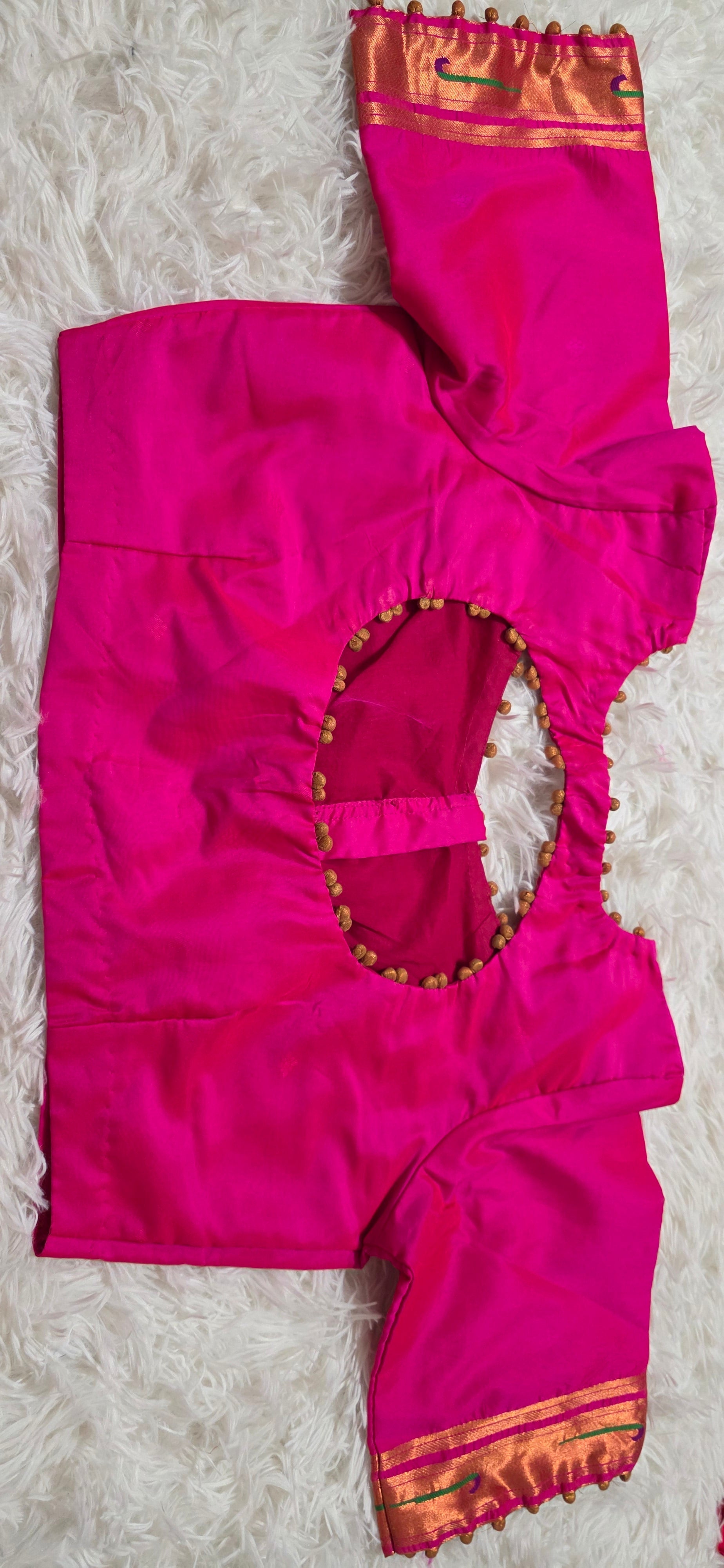 PaithaniSilk Hotpink